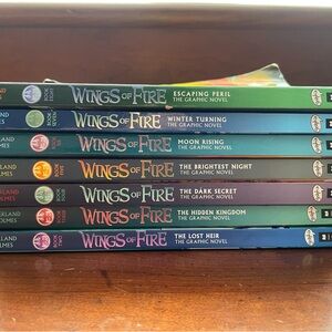 Wings of Fire Graphic Novel Set 2-8